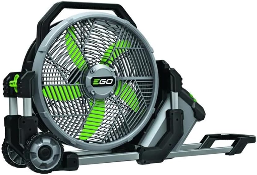 POWER+ Portable Misting Fan - 18" Outdoor Electric, 5 Speeds - image 1