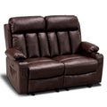 MCombo Faux Leather Electric Reclining Sofa with Heat and Massage - Models 6095/6075/6077 - image 2