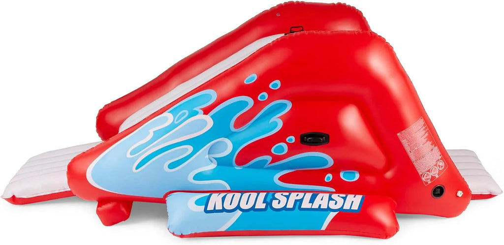 Intex Kool Splash Inflatable Water Slide Swimming Pool Play Center with Built in Sprayers for Kids and Adults, Ages 6 and Up, Blue - image 10