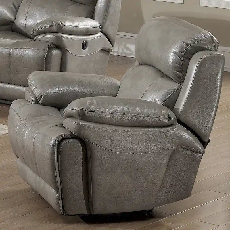 Estella Grey Electric Recliner Chair - image 1