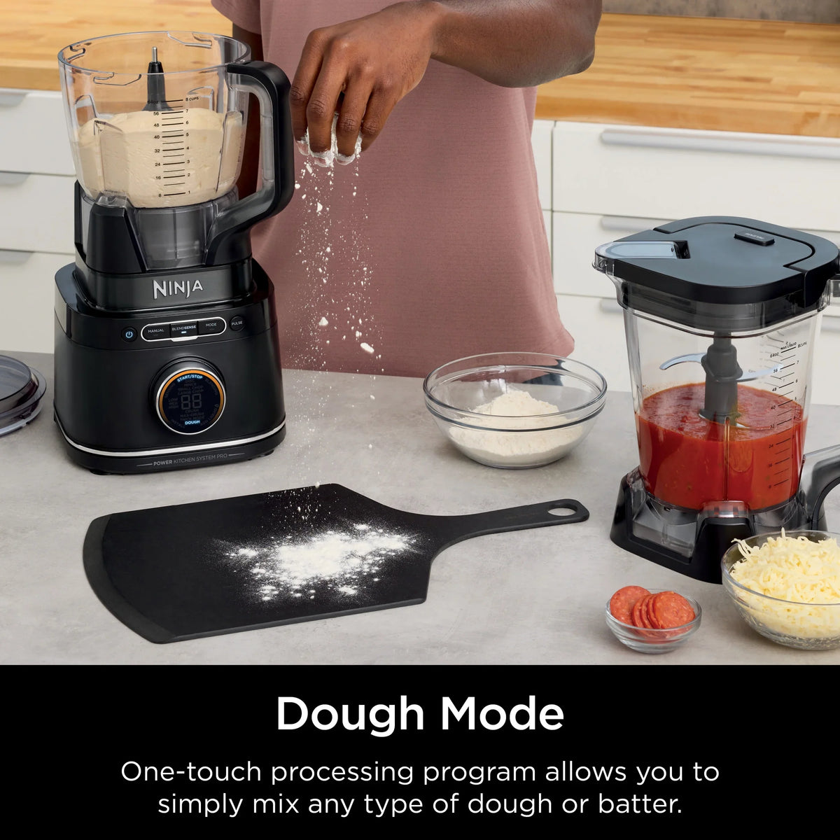 Ninja Detect Kitchen System Power Blender + Processor with Blend Sense Technology, Silver, TB400 - image 28