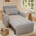 Sofa Bed Chair 3 in 1 Convertible Pullout Single Sleeper Chair Bed Spacious Multifunctional Sofa - image 2