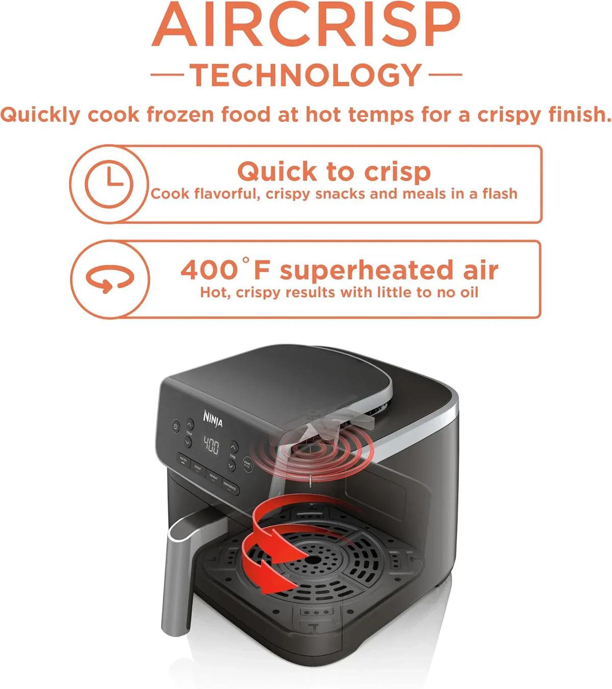 Ninja Air Fryer Pro XL 6-in-1 with 6.5 QT Capacity Max Crisp Air Fry Air Roast Bake - image 13