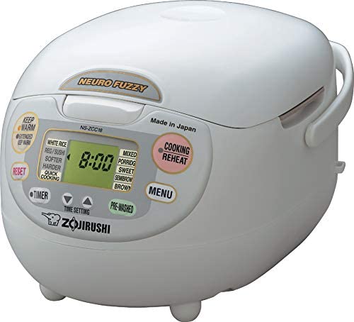 Zojirushi, Made in Japan Neuro Fuzzy Rice Cooker, 5.5-Cup, Premium White - image 5