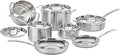 MultiClad Pro Stainless-Steel Cookware 13-Piece Cookware Set, Silver - image 1