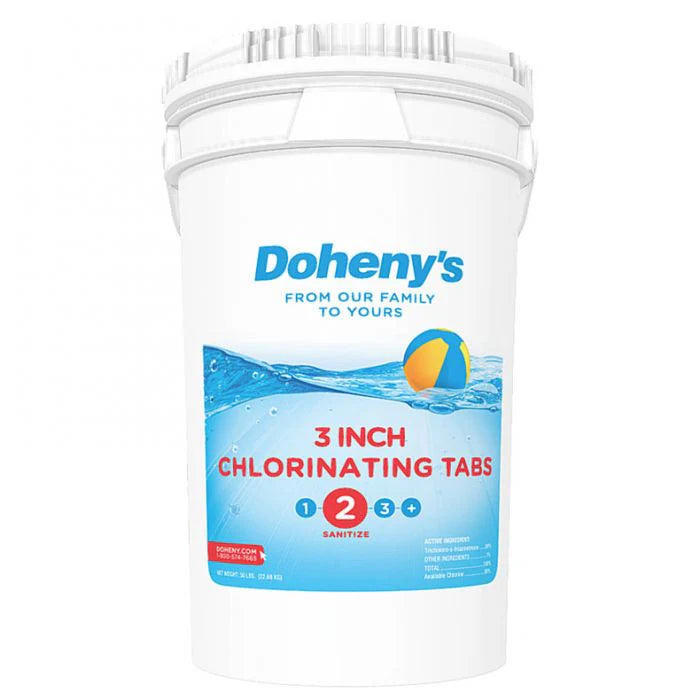 3 in Chlorine Tabs, 50 lb - image 1