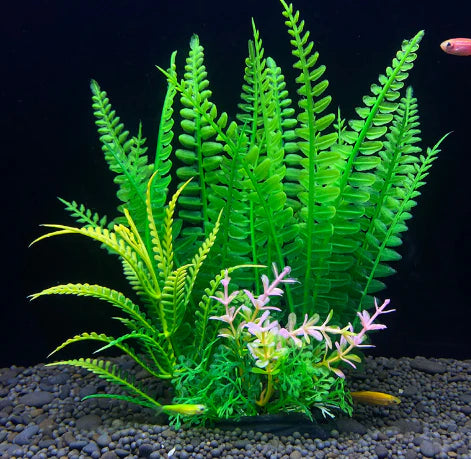 Fish Tank Decoration Artificial Aquarium Plant Plastic Water Plant - image 3