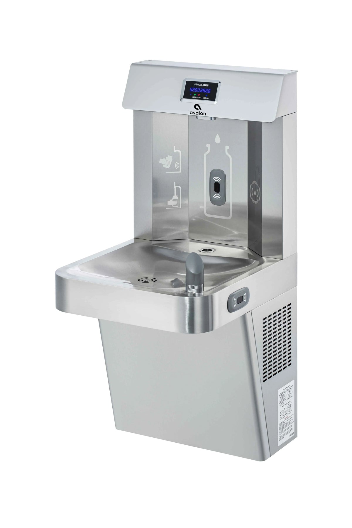 Avalon Wall Mounted Water Fountain with Bottle Filling Station, High Capacity Cooling, Sensor Dispensing, Self Cleaning - image 3
