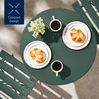 Best Choice Products 3-Piece Small Bistro Set, Folding Patio Furniture Set of 2 Chairs and Table - Black - image 161