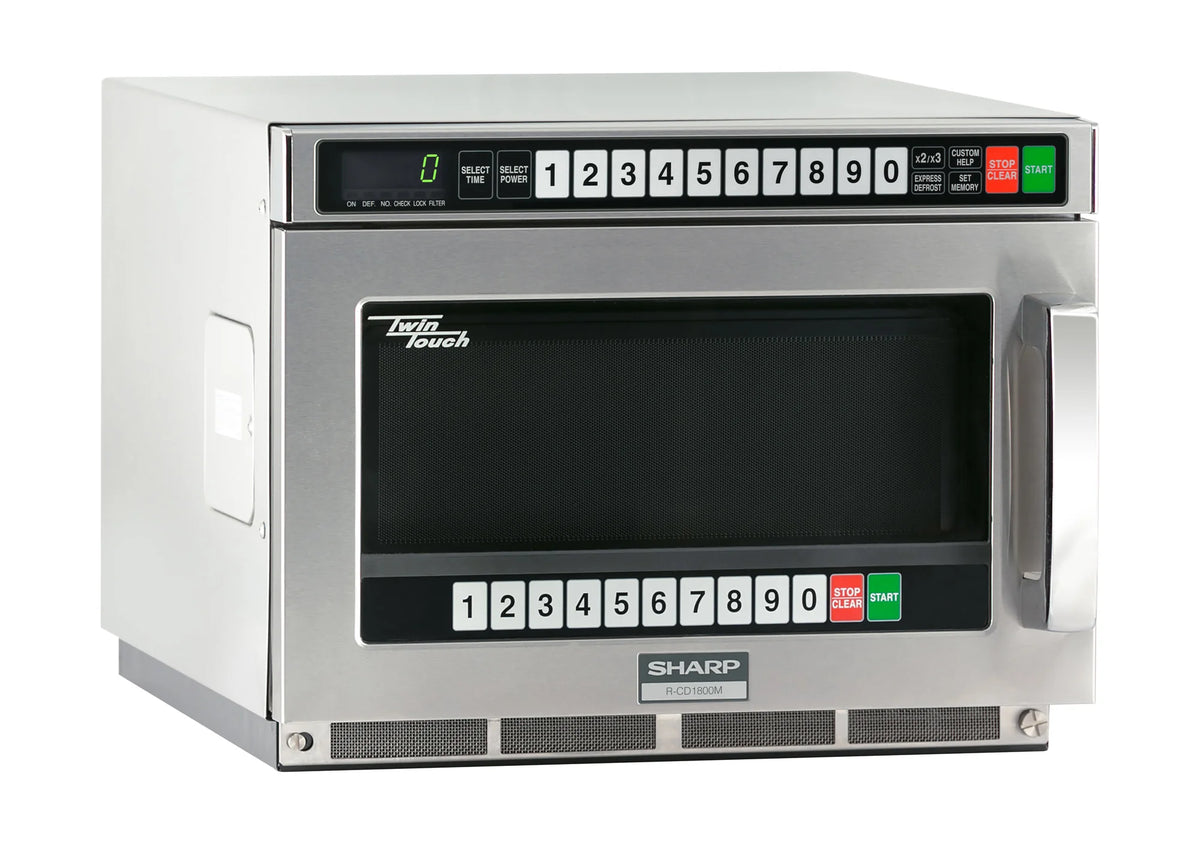 1800w TwinTouch? Commercial Microwave w/ Touch Pad - 208-230v - image 3