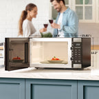 Hamilton Beach 1.6 cu ft Sensor Cook Countertop Microwave Oven in Stainless Steel - image 4