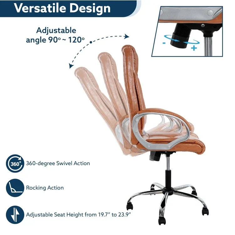 Adjustable Ergonomic Office Chair with Breathable Mesh, Lumbar Support, and 360-Degree Swivel Wheels for Enhanced Mobility - image 29