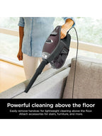Shark Rocket Deluxe Pro Corded Stick Vacuum, Lightweight, XL Dust Cup, LED Headlights, Pet Hair Tools, Bordeaux/Silver - image 5