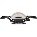 Weber Q 2200 Portable Gas Grill, 1-Burner, Titanium, 12,000 BTU, 280 sq in Cooking Area - image 1