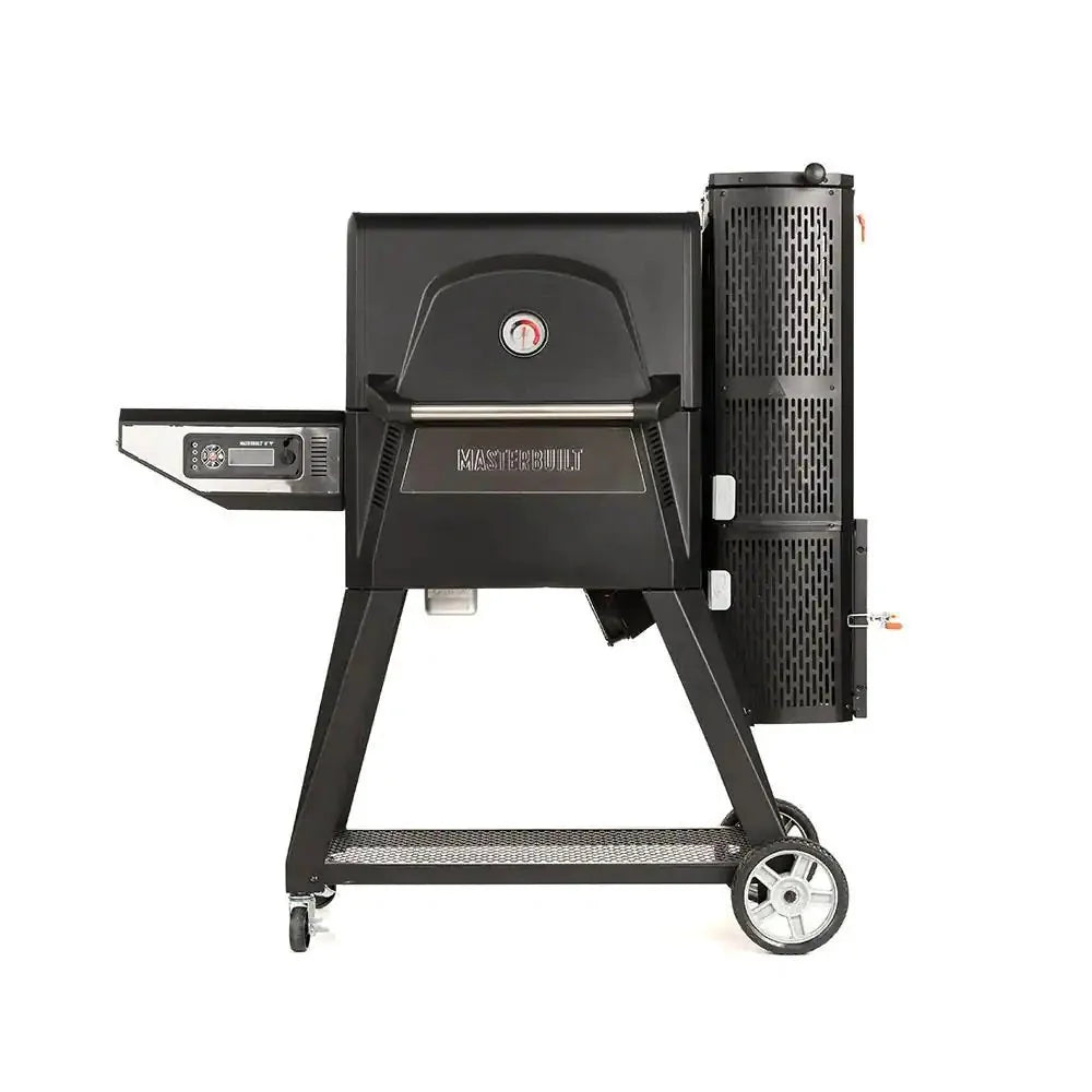 560 Digital Charcoal Grill and Smoker Combo - Black - image 1