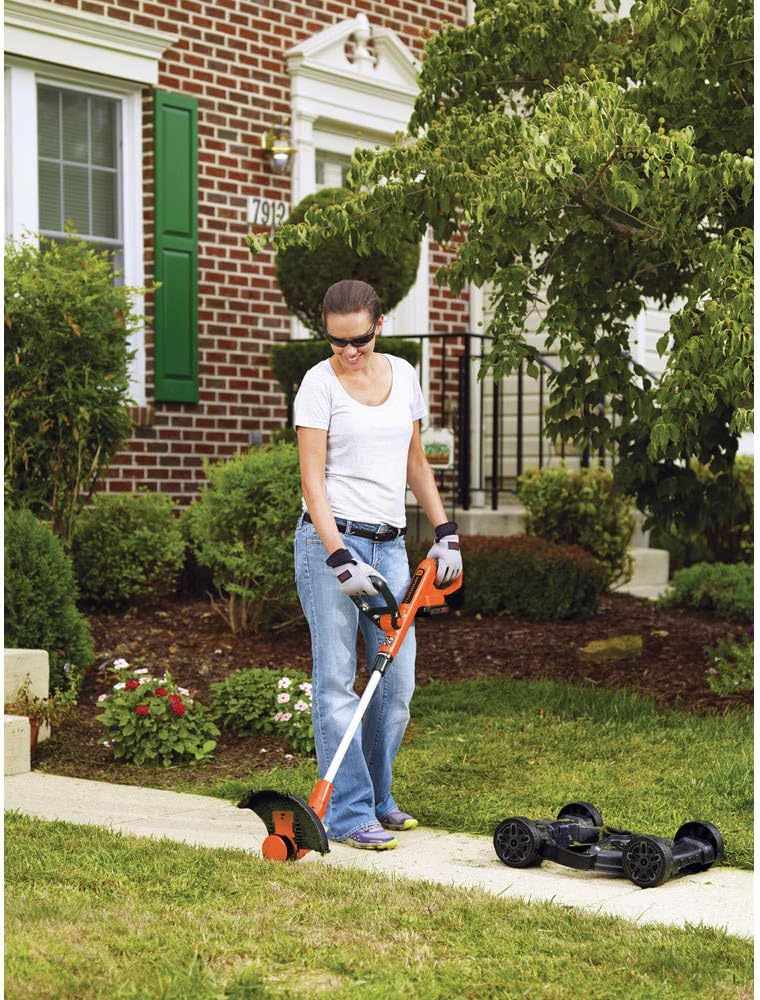 BLACK+DECKER Combination String Trimmer, Lawn Mower, and Edger, Cordless 3-in-1 - image 14