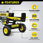 Champion Power Equipment-100251 25-Ton Horizontal/Vertical Full Beam Gas Log Splitter with Auto Return - image 4
