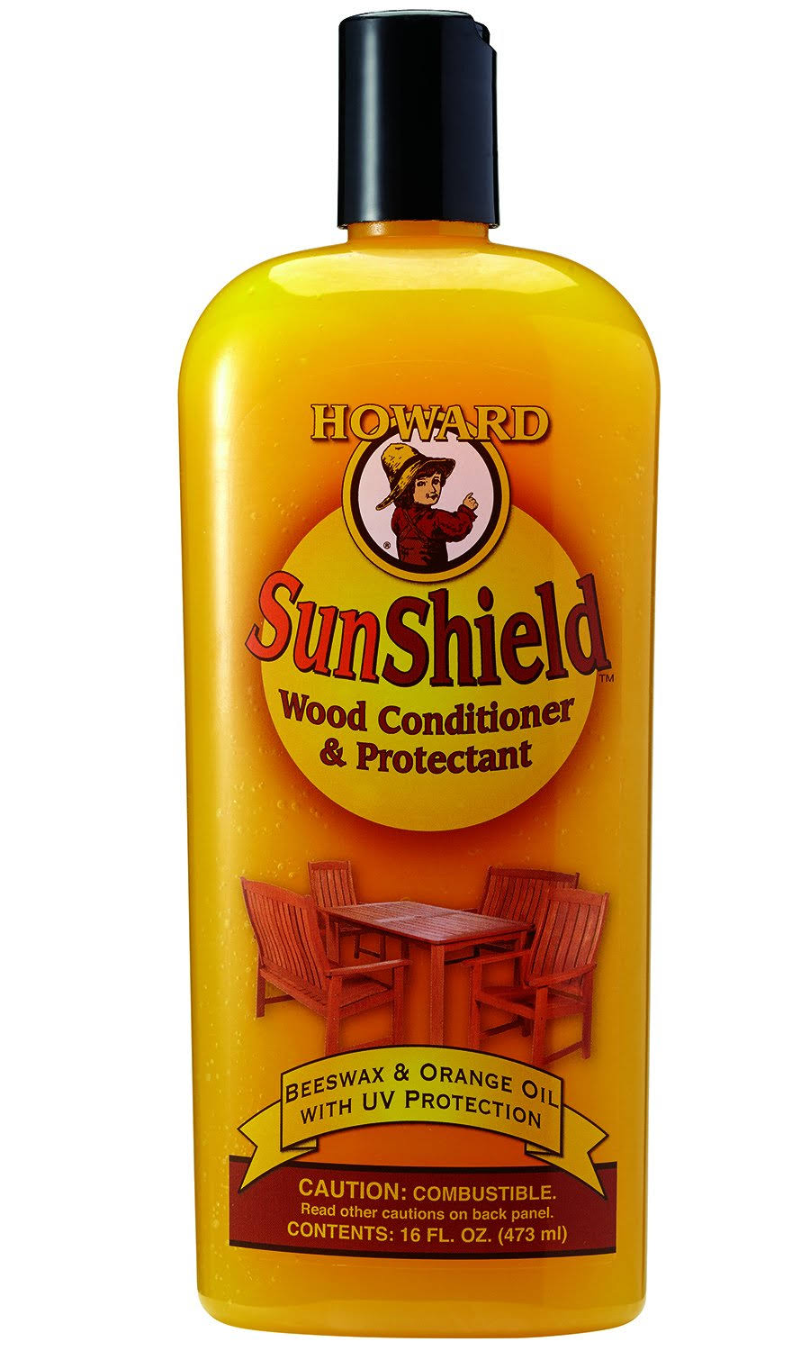 Howard SWAX16 16 oz. Sunshield Outdoor Furniture Wax - image 1