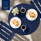 Best Choice Products 3-Piece Small Bistro Set, Folding Patio Furniture Set of 2 Chairs and Table - Black - image 137
