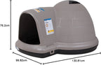 Petmate Indigo Dog House (Igloo Dog House. Made in USA with 90% Recycled Materials. All-Weather Protection Pet - image 29