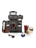 Ninja CFN601 Espresso & Coffee Barista System, 3 Espresso Brew Styles, Single-Serve Coffee & Nespresso Capsule Compatible, 12-Cup Carafe, Built-in Frother, Espresso, Cappuccino & Latte Maker - Black - image 1
