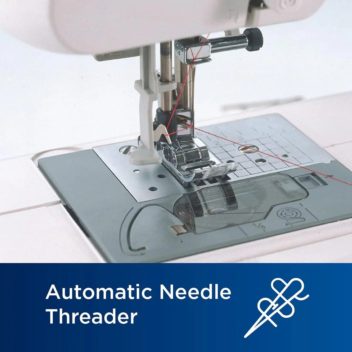 Brother Sewing and Quilting Machine, Computerized, 165 Built-in Stitches, LCD Display, Wide Table, 8 Included Presser Feet, White, 20x12x17 - image 13