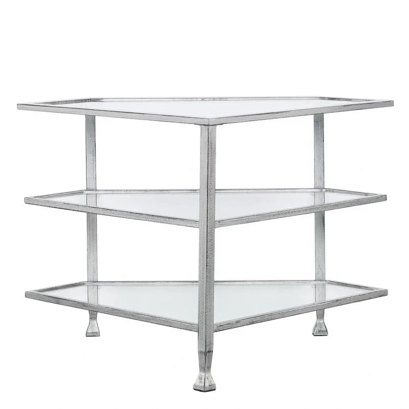 SEI Furniture Jensen Metal Corner TV Stand for Screens up to 33.25 inches - image 11