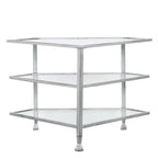 SEI Furniture Jensen Metal Corner TV Stand for Screens up to 33.25 inches - image 11