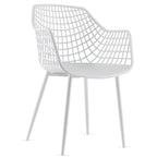 Set of 4 Modern Plastic Shell Dining Chairs with Metal Legs by Costway - image 17