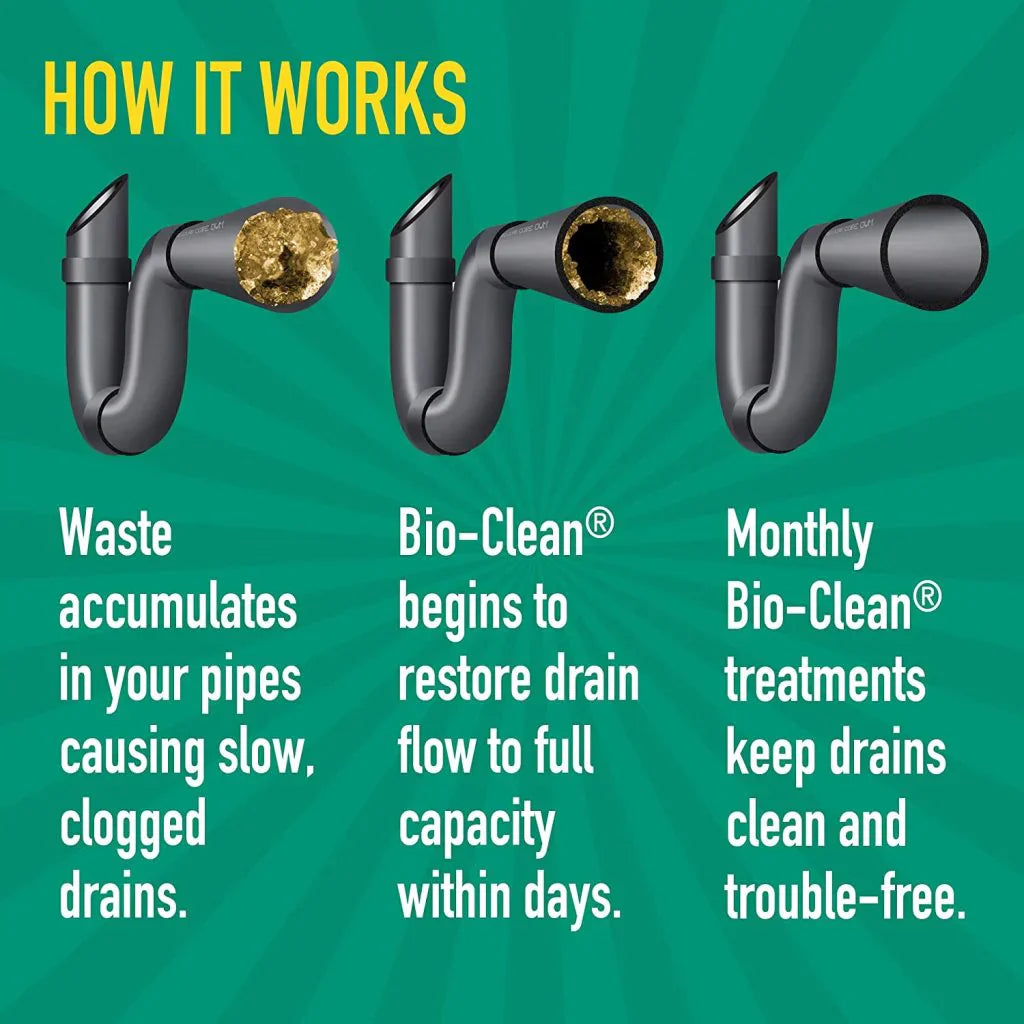 Bio-Clean natural drain cleaner, suitable for septic tanks and grease traps, environmentally friendly - image 3