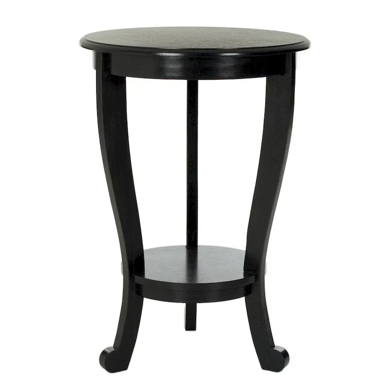SAFAVIEH Carlotta Grey Pedestal Side Table - Dimensions: 18.1" W x 18.1" D x 26" H - image 8