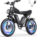 Electric bike Q20, 2000W, 52V, 30-180 miles, all-terrain fat bike for adults - image 1