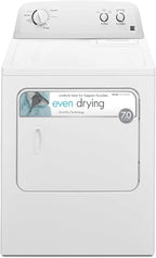 Kenmore 29′′ Front Load Electric Dryer with Wrinkle Guard and 7.0 Cubic Ft. Total Capacity, White - image 1