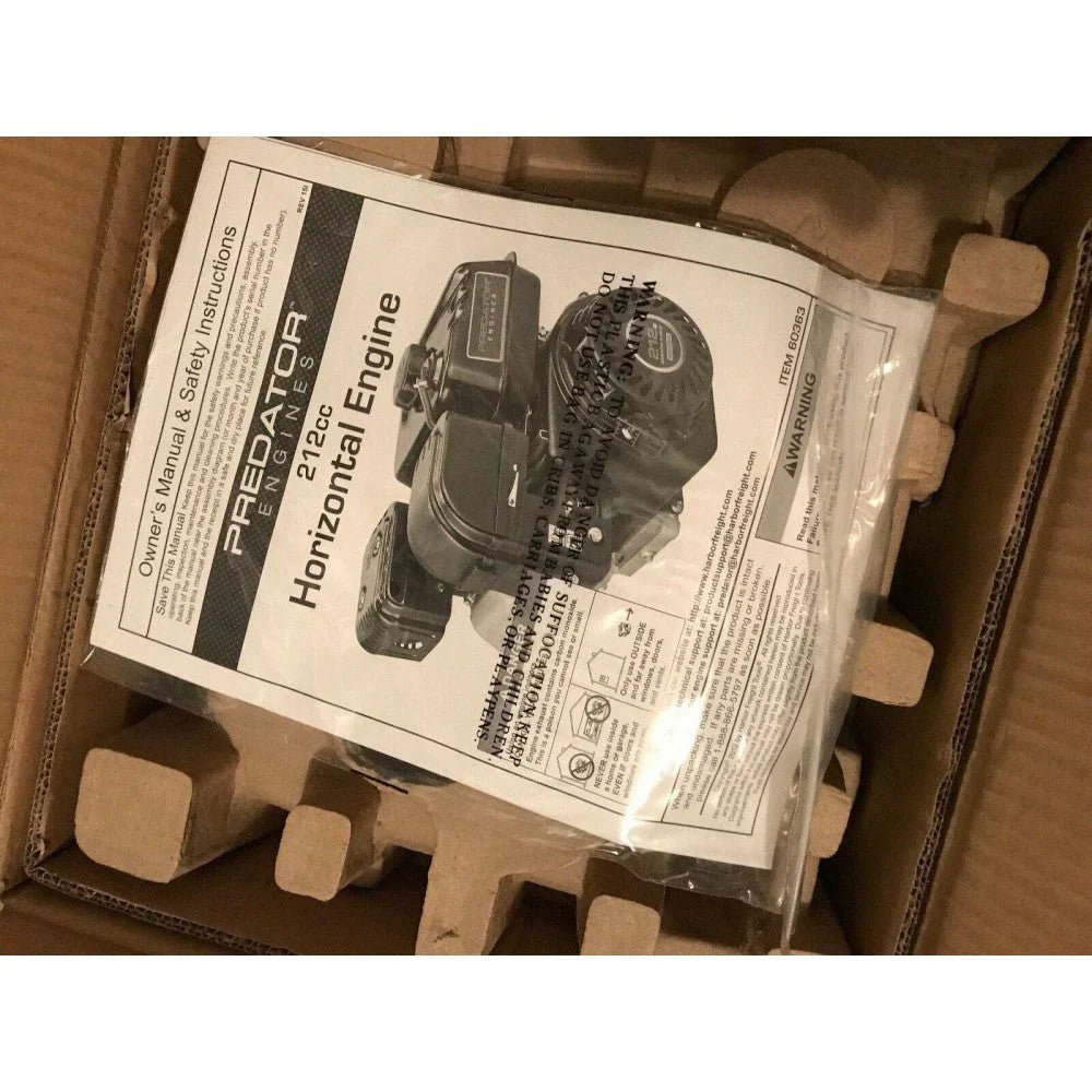 2025 Predator Horizontal Shaft Engine – 6.5 HP, 212cc - image 3