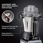 Hamilton Beach Professional 4-in-1 Juicer Mixer Grinder, Commercial-Grade 1400 Watt Motor, 120V, 3 Leakproof Jars, For Wet and Dry Spices, Chutneys and Curries, Engineered in India & USA (58770) - image 5