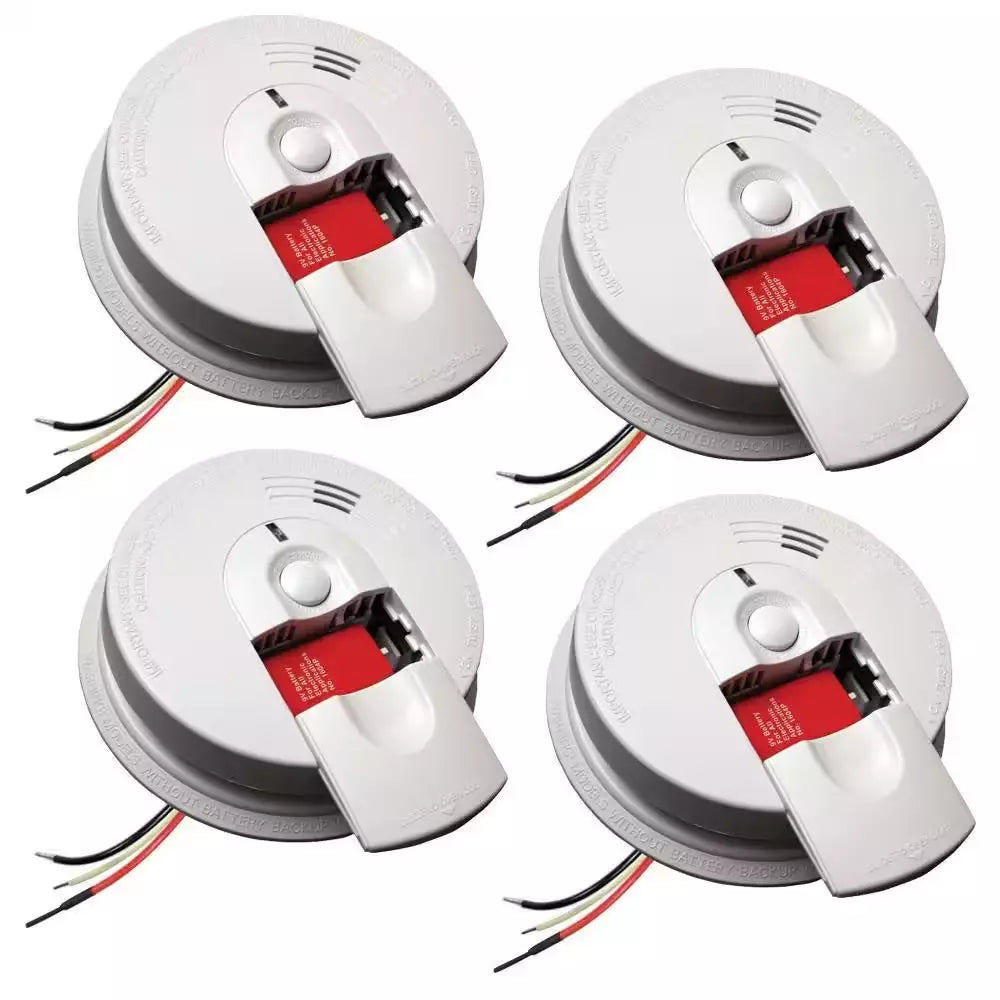 Firex 4-Pack Hardwired Smoke Detector - image 2