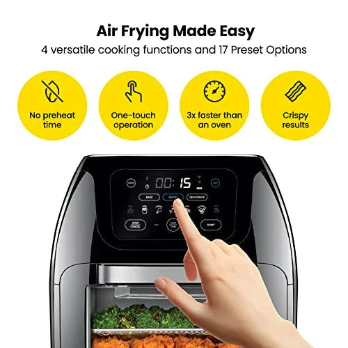 CHEFMAN Multifunctional Digital Air Fryer+ Rotisserie, Dehydrator, Convection Oven - image 11