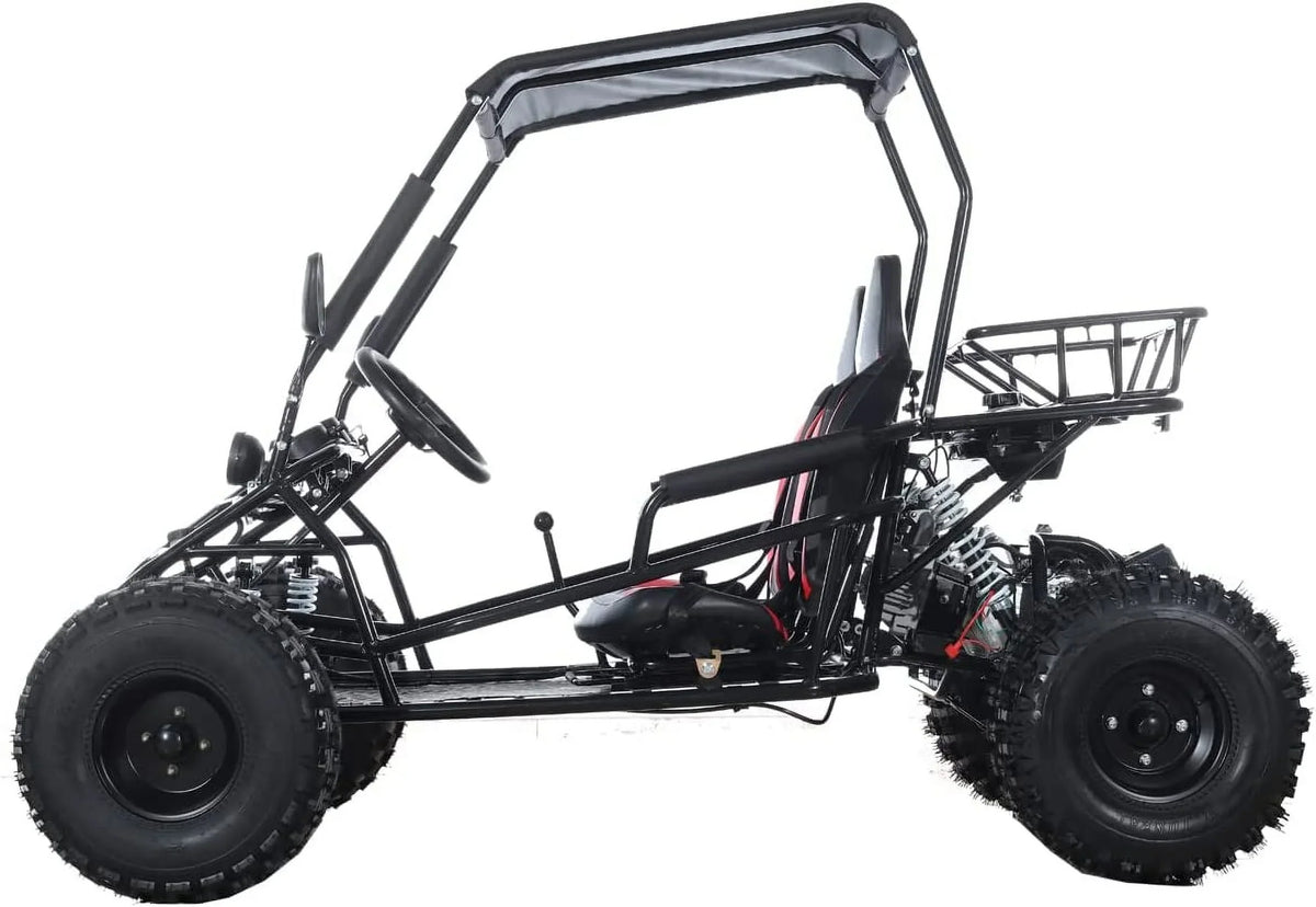 X-Pro New Rover 125cc Gas Powered Go Kart 3 Semi-Automatic Transmission w/Reverse Big 18"/19" Wheels - image 16