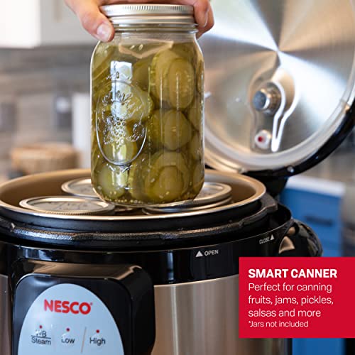 NESCO NPC-9 Smart Electric Pressure Cooker and Canner, 9.5 Quart, Stainless Steel - image 7