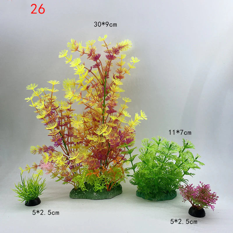 Fish Tank Decoration Simulation Water Plant Artificial Aquarium Landscaping Decor - image 15
