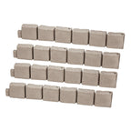 Fake Stone Landscape Edging 46.8x3.9 in Lawn Edging Border Fade - Resistant No Dig - image 7