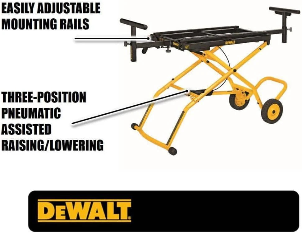 Miter Saw Stand with Wheels – DWX726 - image 7