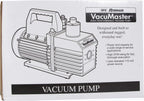 VacuMaster Economy Vacuum Pump - 2-Stage, 8 CFM, CHROME,Red/Silver - image 4
