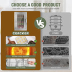 Commercial Food Dehydrator 16 Trays 1500W 70-190 F Large - image 4