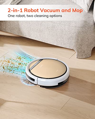 ILIFE V5s Plus Robot Vacuum and Mop Combo, Works with 2.4G WiFi, Alexa/App/Remote Control, Automatic Self Charging Robotic Vacuum Cleaner, for Pet Hair, Hard Floor, Low Carpet (V5s Pro Upgraded) : Industrial & Scientific - image 4