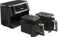Ninja - Foodi 6-in-1 10-qt. XL 2-Basket Air Fryer with DualZone Technology and Smart Cook System - Black - image 3