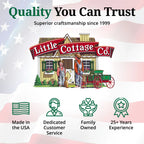 Little Cottage Co. 8x8 Classic Gambrel Barn with 4 ft. Sidewalls, Outdoor Wood Storage Shed Do-It-Yourself Precut Kit - image 13