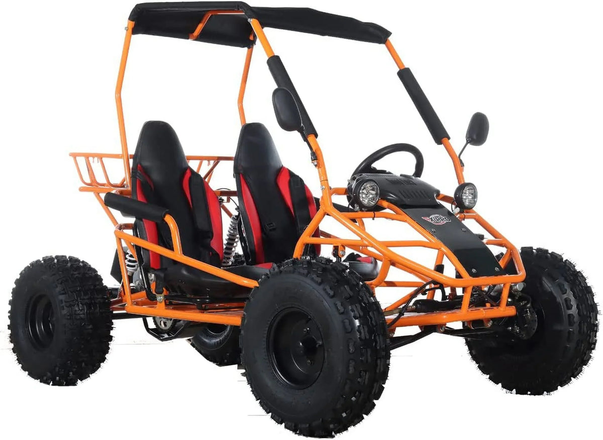 X-Pro New Rover 125cc Gas Powered Go Kart 3 Semi-Automatic Transmission w/Reverse Big 18"/19" Wheels - image 18