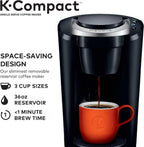 Single-Serve K-Cup Pod Coffee Maker, Black, 2.3 - image 2