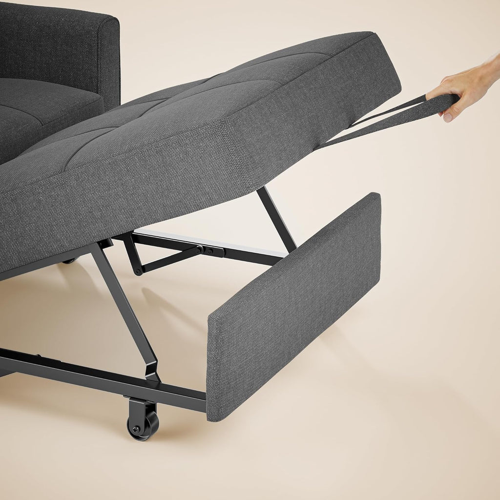 Sofa Bed Chair 3 in 1 Convertible Pullout Single Sleeper Chair Bed Spacious Multifunctional Sofa - image 17